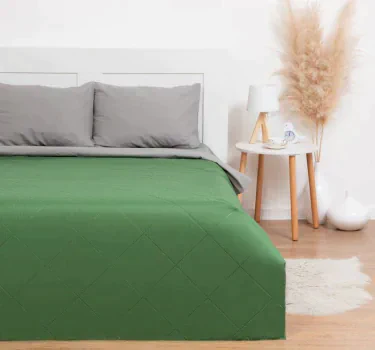 Покрывало LoveLife 2 сп 180х210±5 см, цвет зелёный, микрофайбер, 100% п/э