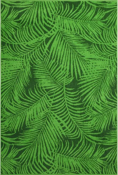Полотенце махровое Tropical color, 50х90 см, цвет зелёный