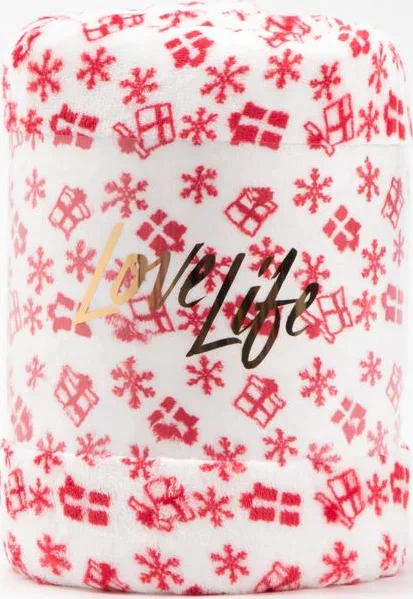 Плед LoveLife "Подарок" 200*220 см, велсофт,100% п/э, 280гр/м