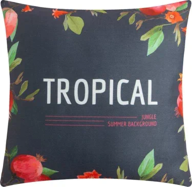 Подушка декоративная Tropical 40 х 40 см, 100% п/э