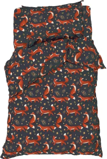 Постельное бельё Этель 1,5 сп "Forest and fox" 143х215 см, 150х214 см, 50х70 см -1 шт, 100% хлопок, бязь