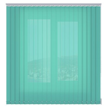 Вертикальные жалюзи Лайн 37 бирюза new