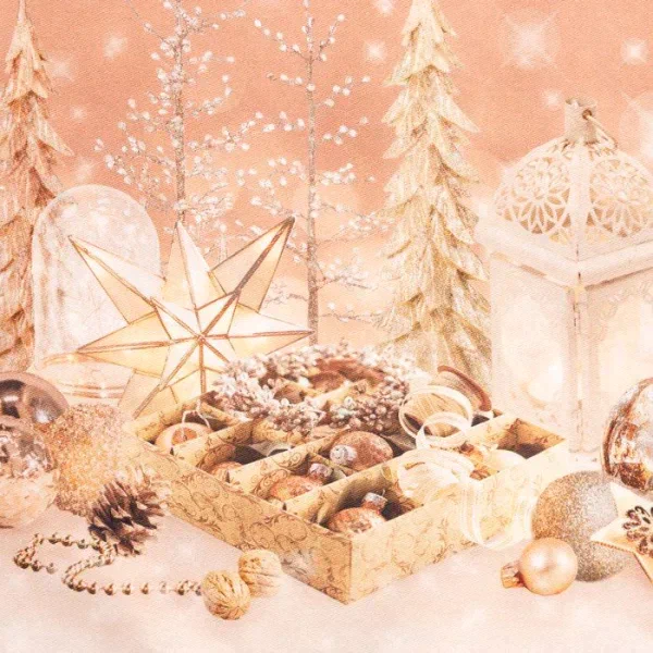 Скатерть Этель "Festive evening" 144х180см с ГМВО, 100%хл, 190г/м2