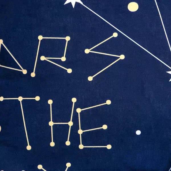 Постельное бельё Этель 1,5 сп "Stars in the sky" 143х215 см, 150х214 см, 50х70 см -1 шт, 100% хлопок, бязь