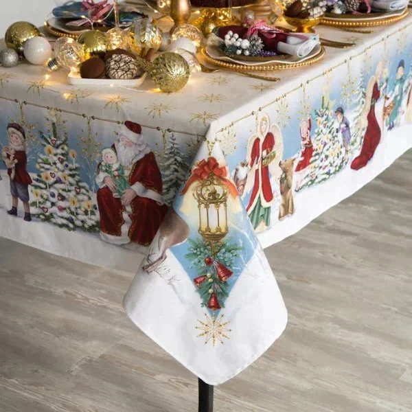 Скатерть Этель "Christmas time" 150х180см +/-3см с ГМВО, хл100%