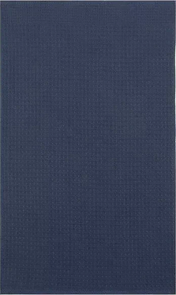 Полотенце "Доляна" цв. индиго 35х60 см, 100% хл., крупная вафля 220 г/м2