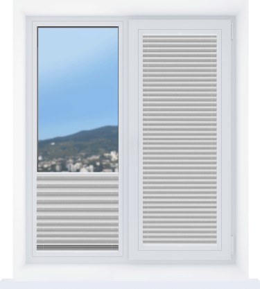 Штора плиссе ткань Виват жемчужный