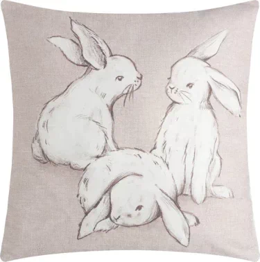 Наволочка декоративная "Этель" Bunny 40 х 40 см, 100% хлопок