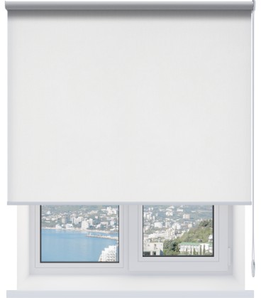 Рулонная штора Респект DM ВО белый 01