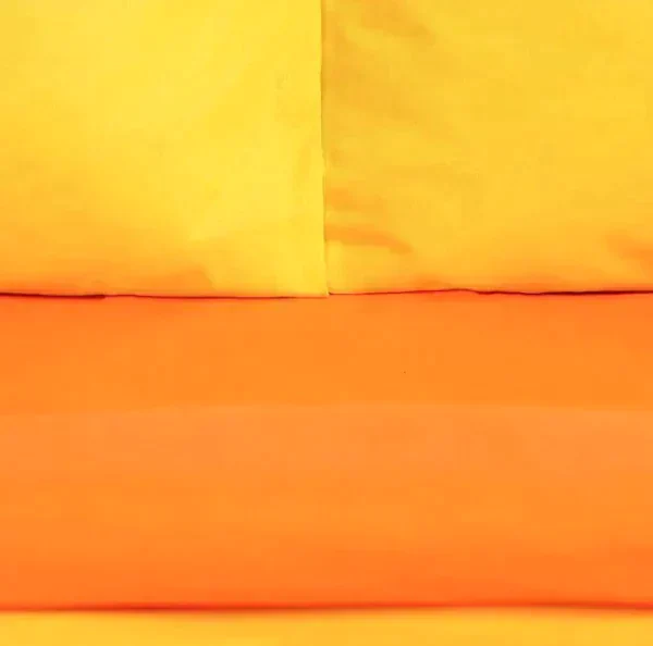 Постельное белье Этель евро Yellow morning 200*215, 220*240, 50*70-2 шт, поплин