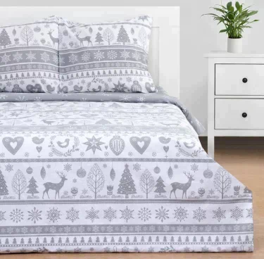 Постельное белье "Этель" 2 сп Скандинавский 175*215 см, 200*220 см, 70*70 см - 2 шт