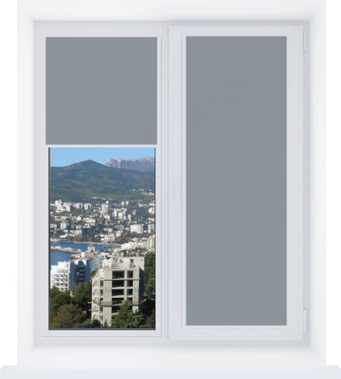 Рулонная штора Уни 2 Респект DM темно-серый 88