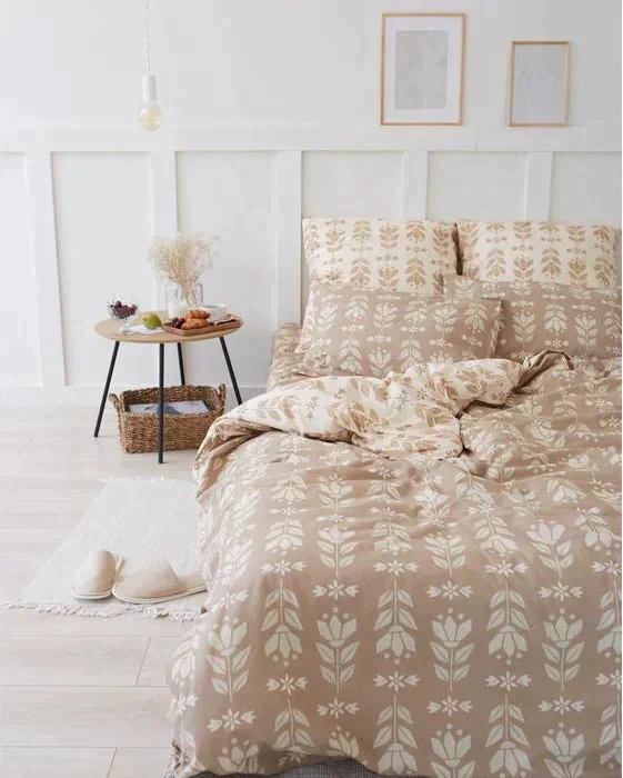 Постельное белье Этель Евро Hygge (вид 1) 200*217 см, 240*220 см, 70*70 см - 2 шт
