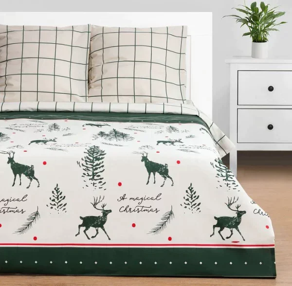 Постельное бельё Этель 2 сп Magical Christmas 175х215 см, 200х220 см, 70х70 см - 2 шт