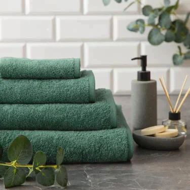 Полотенце махровое "Этель" Organic Eucalyptus 30х50 см, 100% хл, 420гр/м2