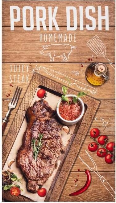 Набор полотенец "Этель" Meat dish 4 шт, 100% хлопок