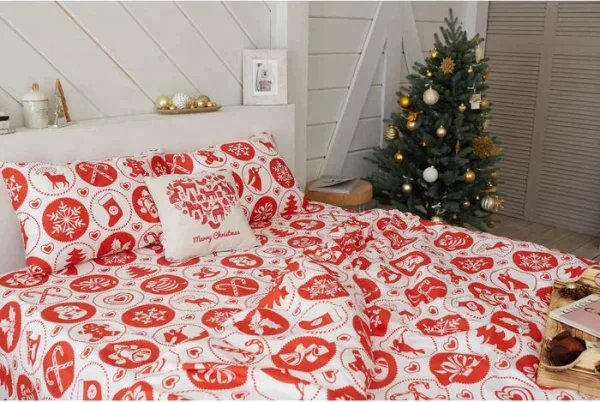 Постельное белье LoveLife 2сп "New Year's gifts" 175*215см,200*225см,50*70см-2шт