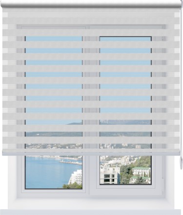 Рулонная штора День-ночь Shade белый