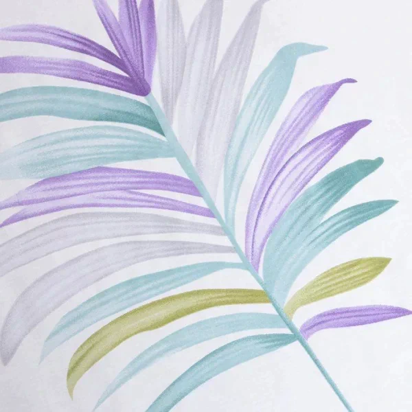 Простыня на резинке LoveLife 160*200*25см, "Tropics", 100% хлопок, сатин, 125г/м²