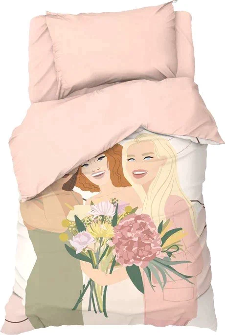 Постельное бельё Этель 1,5 сп "Spring always" 143х215 см, 150х214 см, 50х70 см -1 шт, 100 % хлопок, бязь