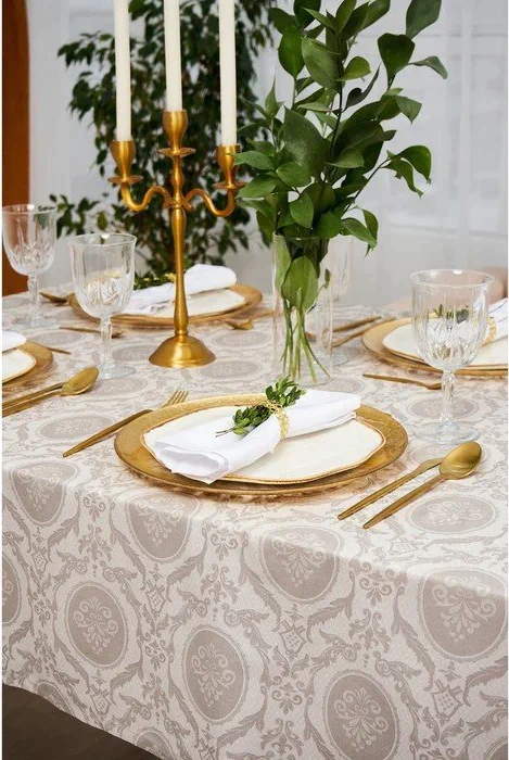 Скатерть "Этель" Classicism 146х250см, 100% хл, саржа 190 г/м2