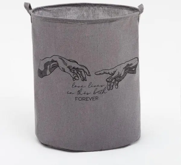 Корзина текстильная Этель "Love lives forever", 45*55 см