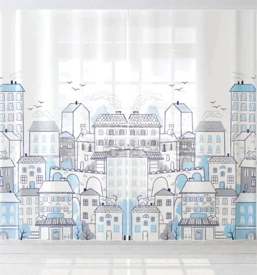 Комплект тюлей "Этель" My sweet home 145*260 см-2 шт, 100% п/э, 140 г/м2