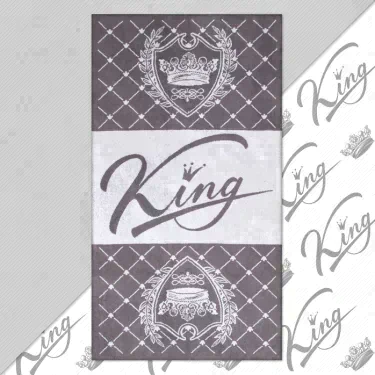 Полотенце махровое Этель "King" 70х130 см, 100% хлопок, 420гр/м2