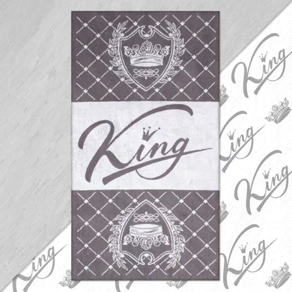 Полотенце махровое Этель "King" 70х130 см, 100% хлопок, 420гр/м2