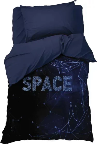 Постельное бельё 1,5 сп. Этель «Space» 145×210 см, 150×210 см, 50×70 см-1 шт, поплин, 100 % хлопок