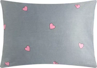 Наволочка LoveLife Love 50х70 см, 100% хлопок, сатин, 125г/м²
