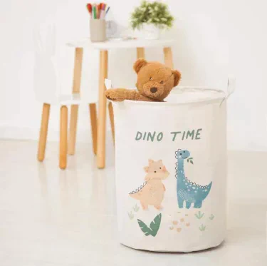 Корзинка текстильная Этель "Dino time" 34х43 см