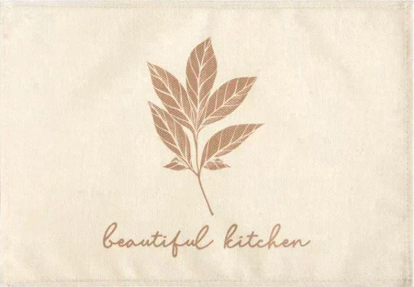 Салфетка на стол Доляна Beautiful kitchen, 30х45 см, полиэстер 100%