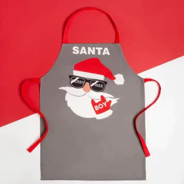 Фартук детский Этель Santa 46*60 см,100% хл., саржа