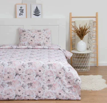 Постельное бельё LoveLife 1.5 сп «Цветочный сад» 147х210, 150х215, 50х70 -1 шт, 100% хлопок, бязь120г/м2
