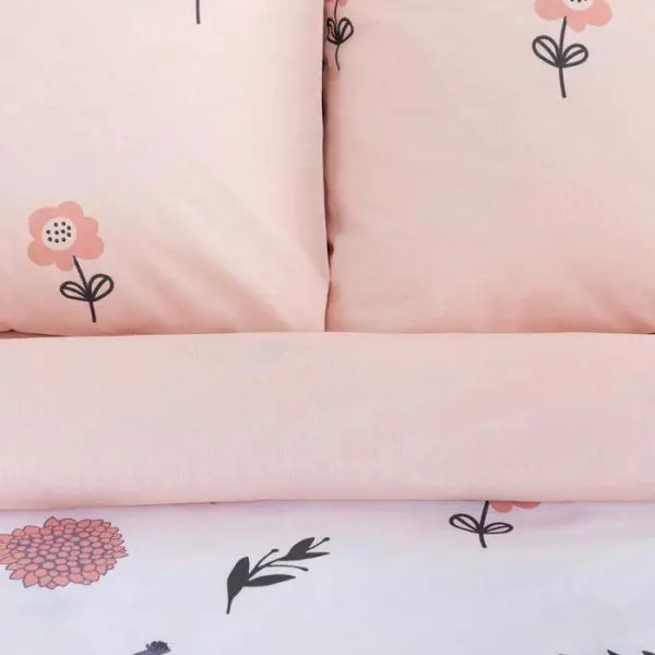 Постельное белье "Этель" 1.5 сп Flower garden 143*215 см, 150*214 см, 70*70 см -2 шт