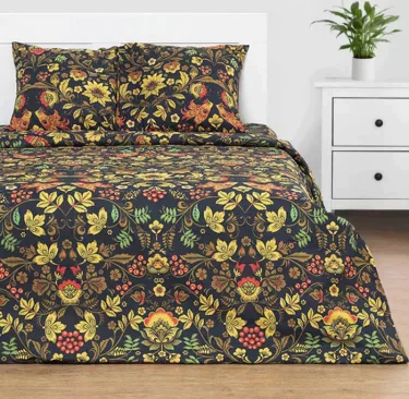 Постельное белье "Этель" 2 сп Russian style 175*215 см, 200*220 см, 70*70 см - 2 шт