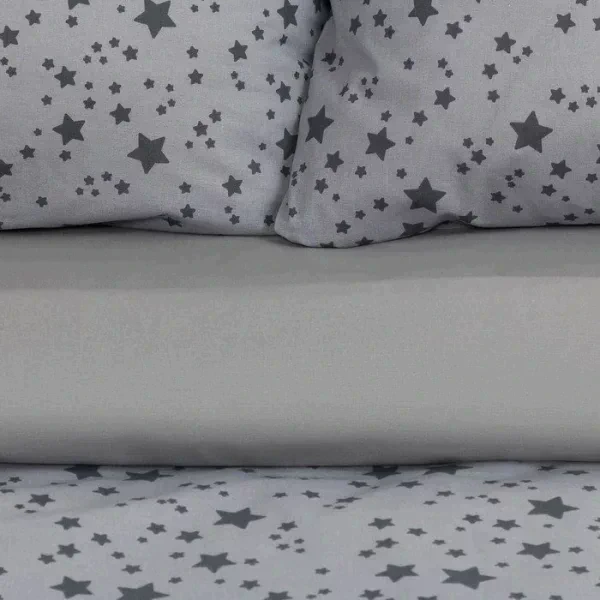 Постельное бельё «Этель» 1.5 сп Starlight 143*215 см, 150*214 см, 70*70 см - 2 шт
