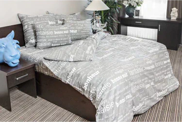 Комплект постельного белья 2сп Ночь Нежна «Письмо», 175х215см, 180х220см, 70х70см 2шт, бязь 120г/м2