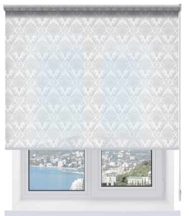 Рулонная штора Пальмира 08 серый