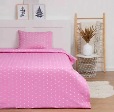 Постельное бельё LoveLife 1.5 сп «Звездочки» (вид 3) 147х210, 150х215, 50х70-1 шт, 100% хлопок, бязь120г/м2