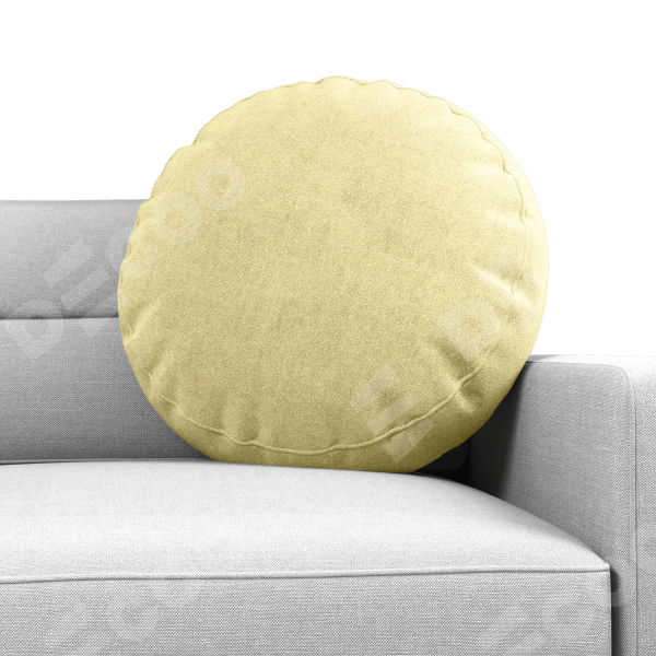 Подушка круглая Cortin софт молочный