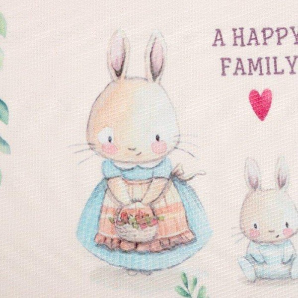 Салфетка на стол Доляна "A HAPPY FAMILY" ПВХ 40*29см