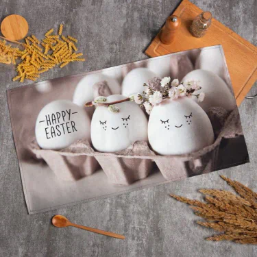 Полотенце "Этель" Easter eggs 40х73 см, 100% хл, саржа 190 гр/м2