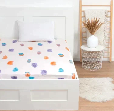 Простыня на резинке LoveLife Light 180х200х25 см, 100% хлопок, сатин, 125г/м²