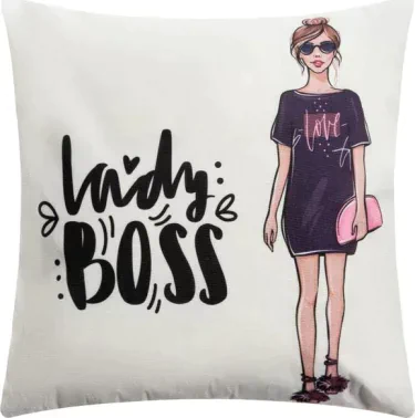 Наволочка Этель Lady Boss 40 х 40 см, 100% п/э