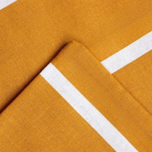 Постельное бельё Этель 1.5сп Mustard stripes 143х215см, 150х214см, 70х70см-2 шт, 100% хлопок,поплин