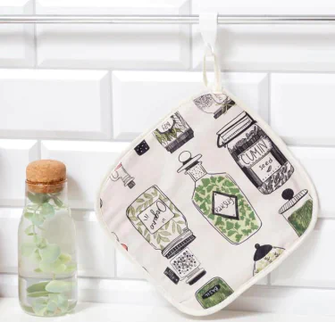 Прихватка "Этель" Kitchenware  19х19см,100% х/л, саржа 190 г/м2
