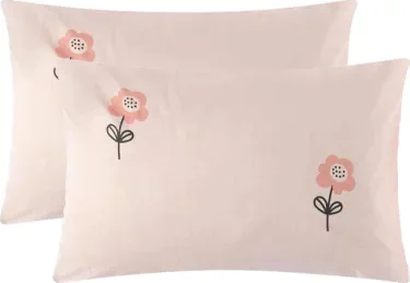 Комплект наволочек "Этель" Flower garden (вид 2) 50х70 см - 2 шт, 100% хлопок, бязь