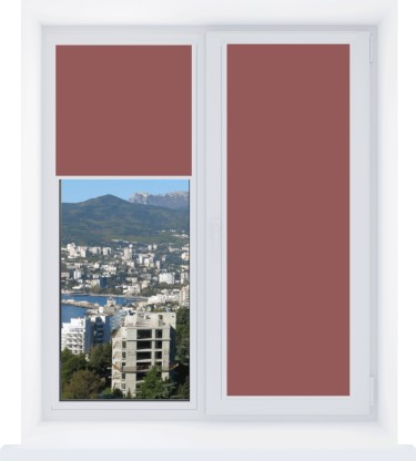 Рулонная штора Уни 2 Натали ВО лиловый 97